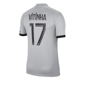 Paris Saint-Germain Vitinha Ferreira #17 Bortatröja 2022-23 Kortärmad